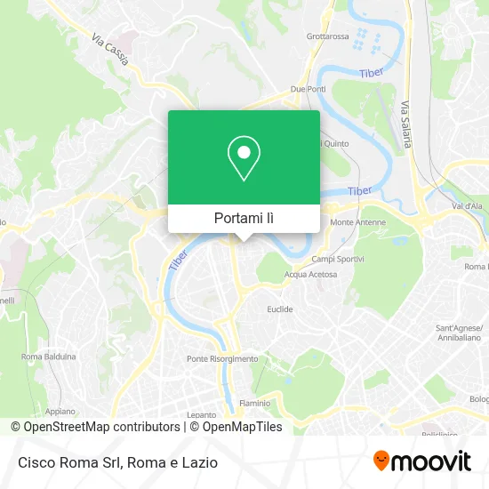 Mappa Cisco Roma Srl