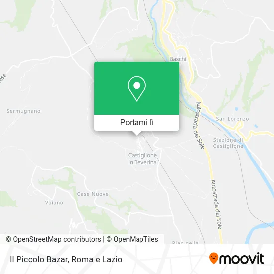 Mappa Il Piccolo Bazar
