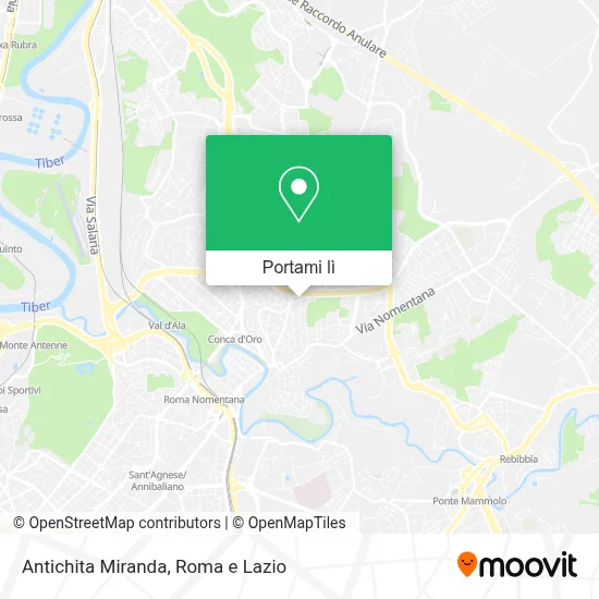 Mappa Antichita Miranda