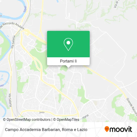 Mappa Campo Accademia Barbarian
