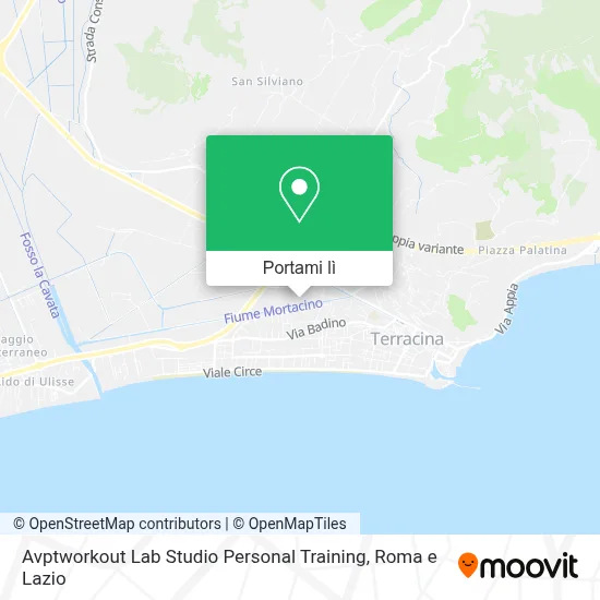 Mappa Avptworkout Lab Studio Personal Training