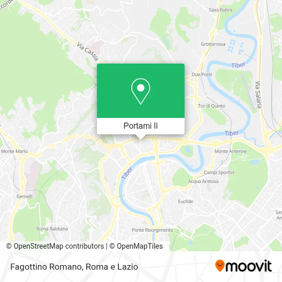 Mappa Fagottino Romano
