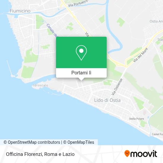 Mappa Officina Florenzi