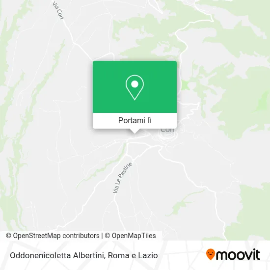 Mappa Oddonenicoletta Albertini