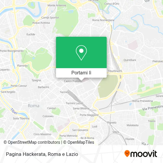 Mappa Pagina Hackerata