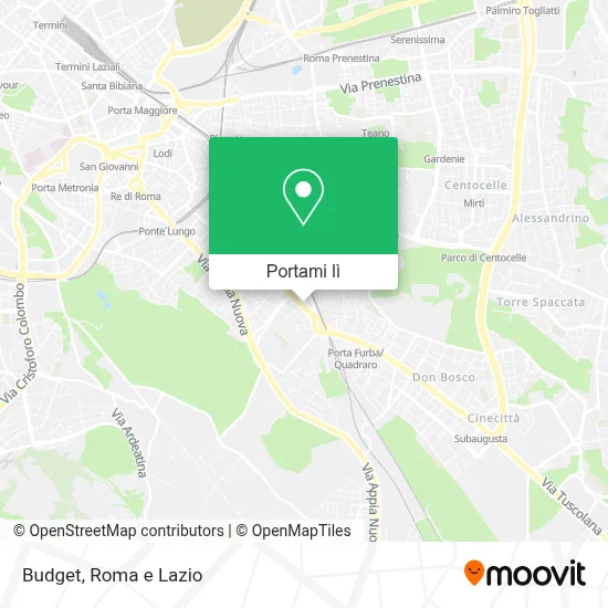 Mappa Budget