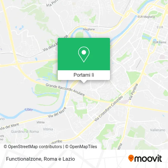 Mappa Functionalzone