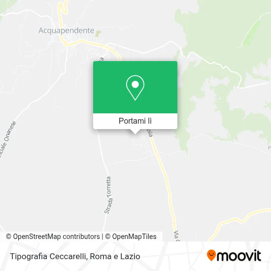 Mappa Tipografia Ceccarelli