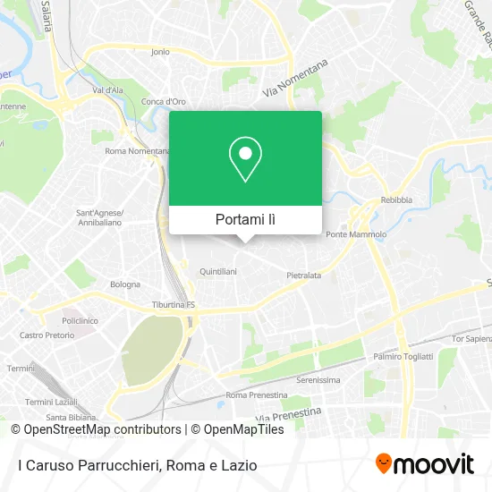 Mappa I Caruso Parrucchieri