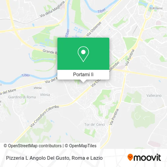 Mappa Pizzeria L Angolo Del Gusto
