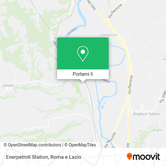 Mappa Enerpetroli Station