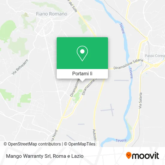 Mappa Mango Warranty Srl