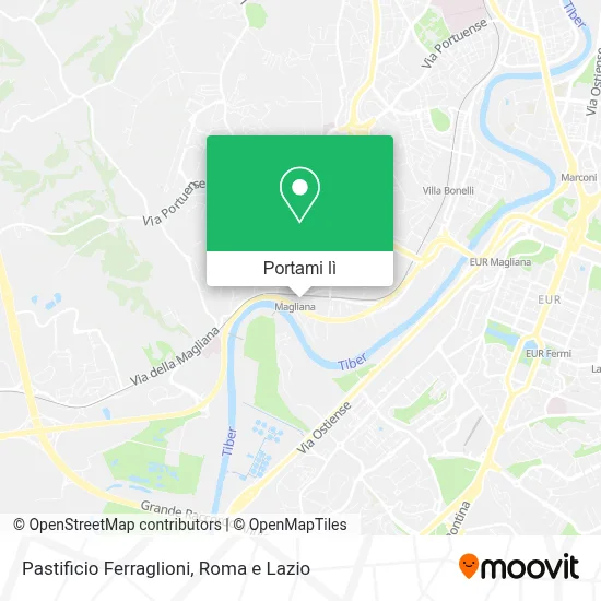 Mappa Pastificio Ferraglioni