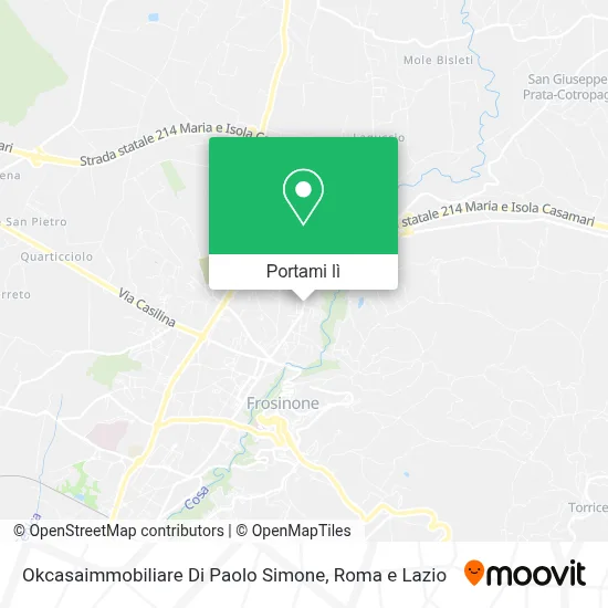 Mappa Okcasaimmobiliare Di Paolo Simone