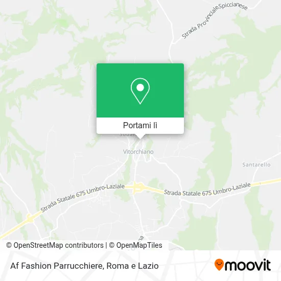 Mappa Af Fashion Parrucchiere