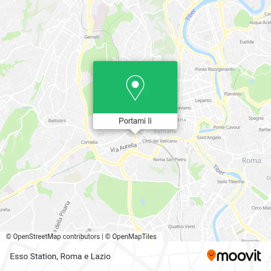 Mappa Esso Station
