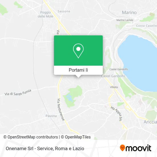 Mappa Onename Srl - Service