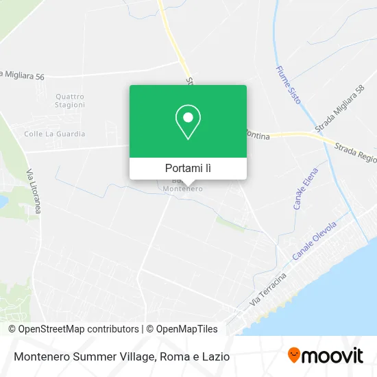 Mappa Montenero Summer Village