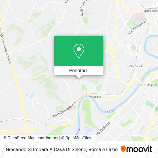 Mappa Giocando Si Impara A Casa Di Selene