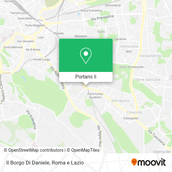 Mappa Il Borgo Di Daniele