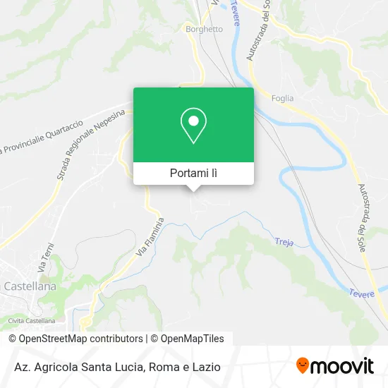 Mappa Az. Agricola Santa Lucia