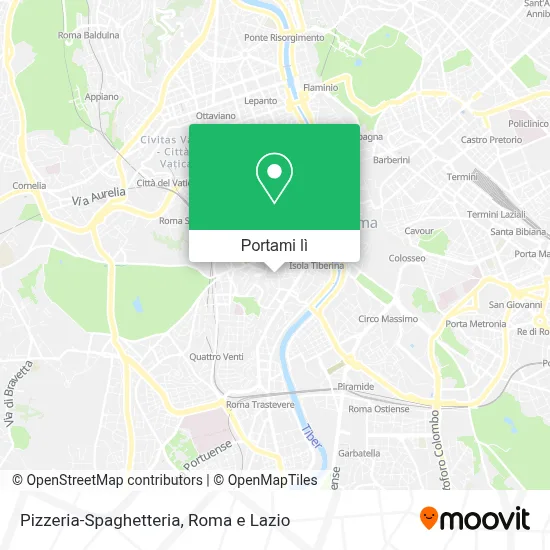 Mappa Pizzeria-Spaghetteria