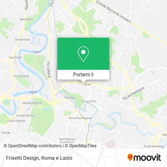 Mappa Frisetti Design