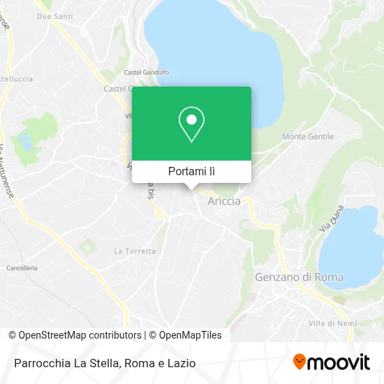 Mappa Parrocchia La Stella