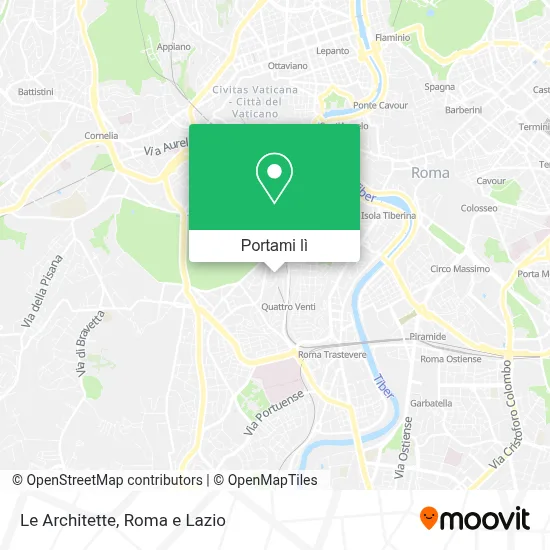 Mappa Le Architette