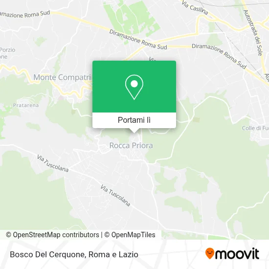 Mappa Bosco Del Cerquone