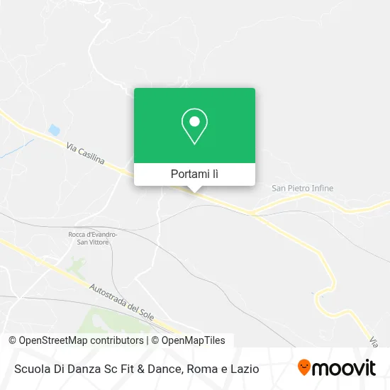 Mappa Scuola Di Danza Sc Fit & Dance