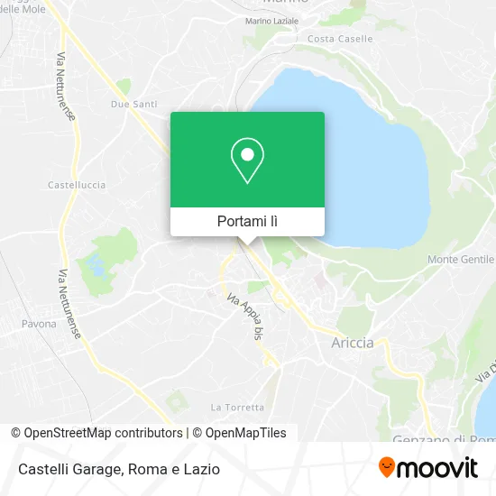 Mappa Castelli Garage
