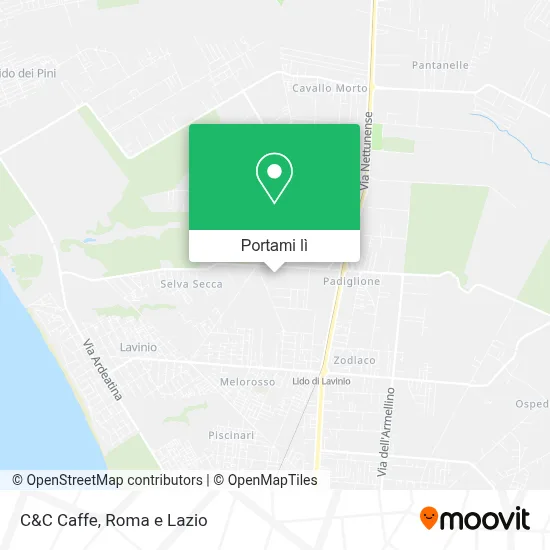 Mappa C&C Caffe