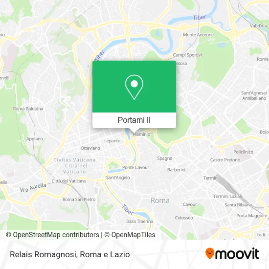 Mappa Relais Romagnosi