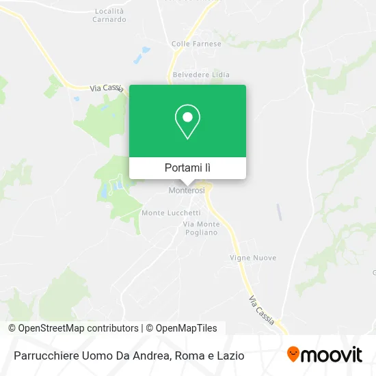 Mappa Parrucchiere Uomo Da Andrea