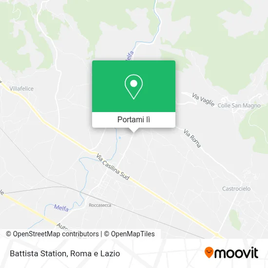 Mappa Battista Station