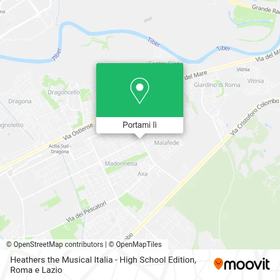 Mappa Heathers the Musical Italia - High School Edition