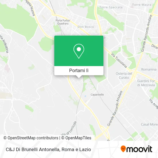 Mappa C&J Di Brunelli Antonella