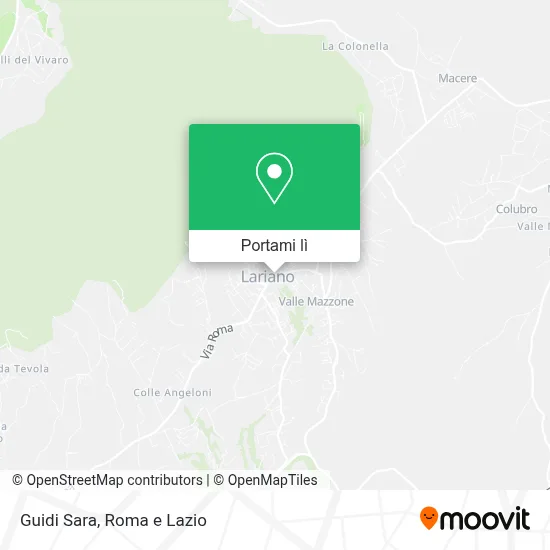 Mappa Guidi Sara