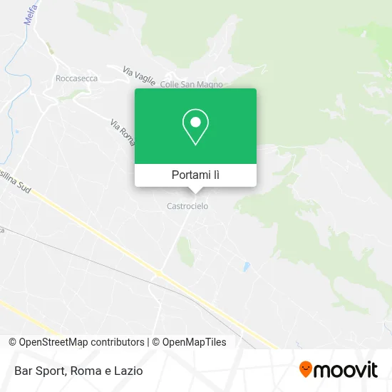 Mappa Bar Sport