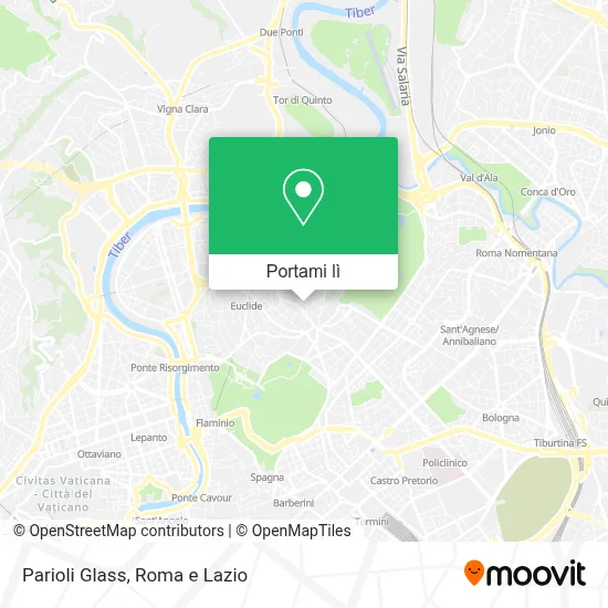Mappa Parioli Glass