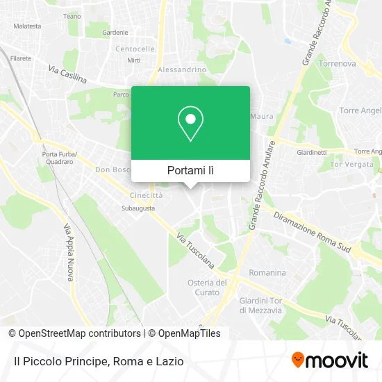 Mappa Il Piccolo Principe
