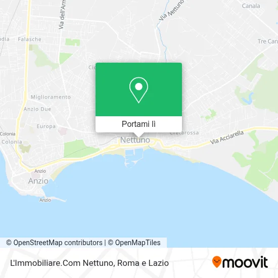 Mappa L'Immobiliare.Com Nettuno