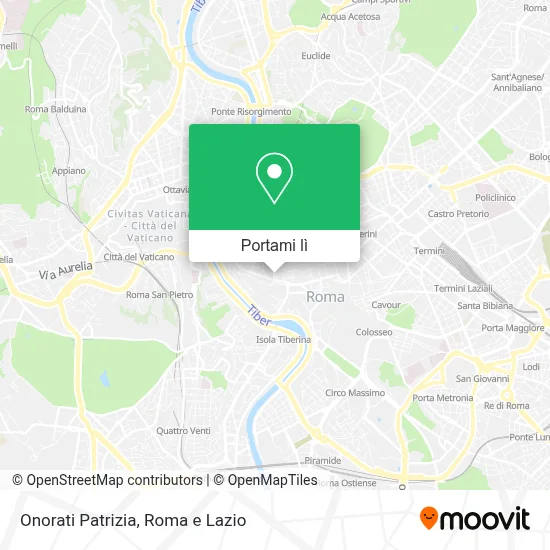 Mappa Onorati Patrizia