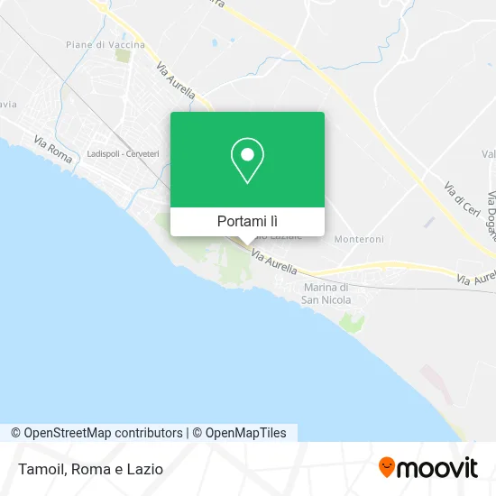 Mappa Tamoil