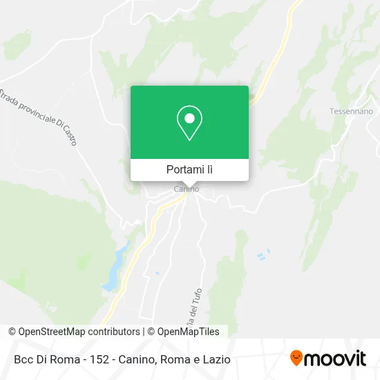 Mappa Bcc Di Roma - 152 - Canino