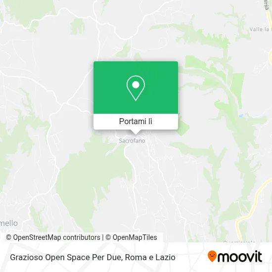 Mappa Grazioso Open Space Per Due