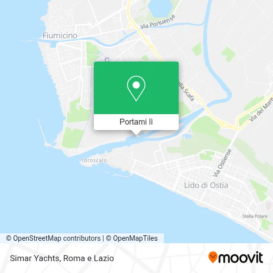 Mappa Simar Yachts