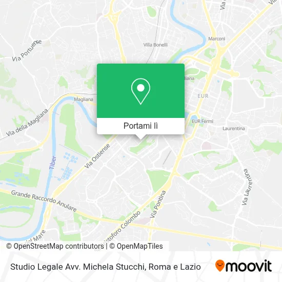 Mappa Studio Legale Avv. Michela Stucchi