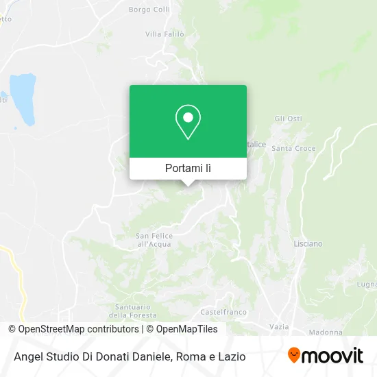 Mappa Angel Studio Di Donati Daniele